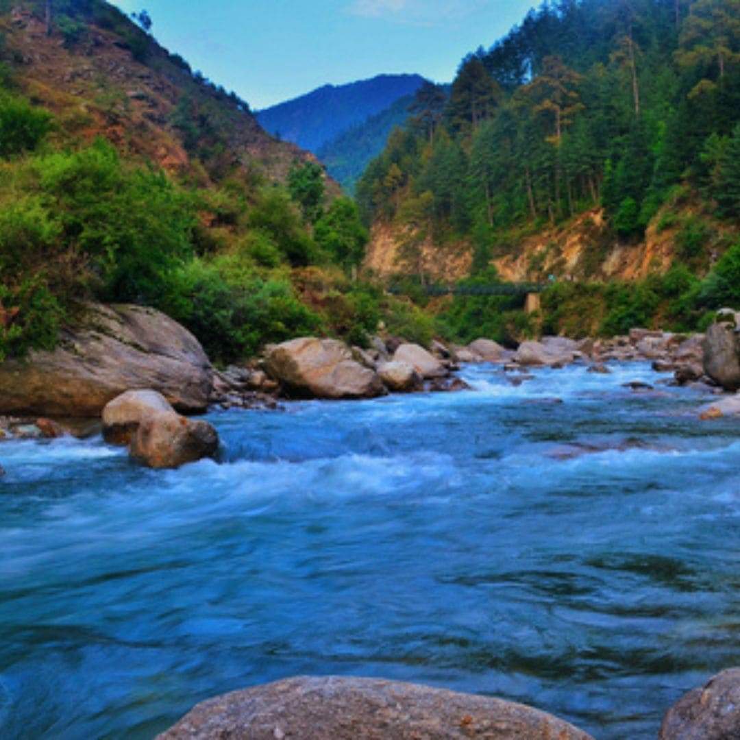 Riverside Lunch tirthan valley